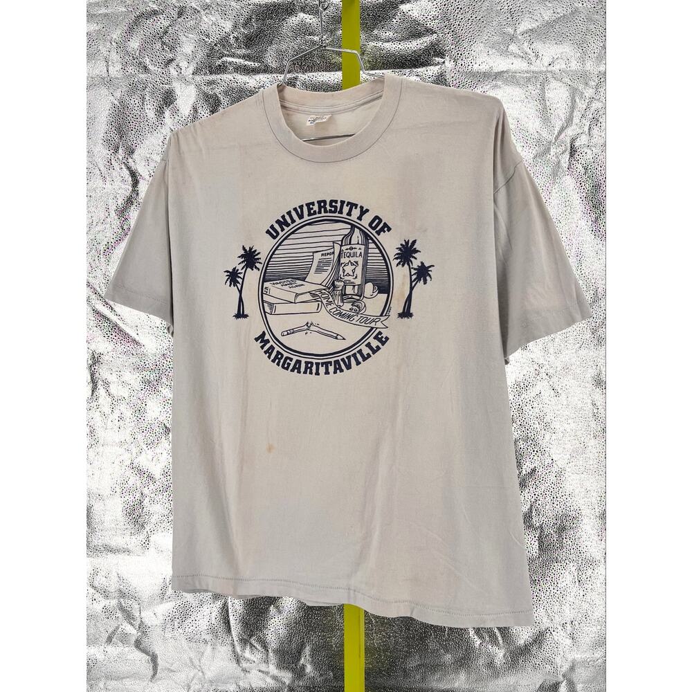 Jimmy Buffett Vintage 1982 University of Margaritaville Homecoming Tour Tshirt